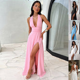 Wendy | Robe longue élégante à nouer dans le dos